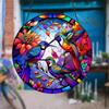 1pc Three Hummingbird Sun Catcher Window Hanging, Garden Courtyard Indoor Outdoor Sun Catcher, Art Deco Home Office Bar School