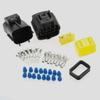 5 Kit 8 Pin Waterproof Wire Connector Plug Car Sealed Terminal Block Audio Radio
