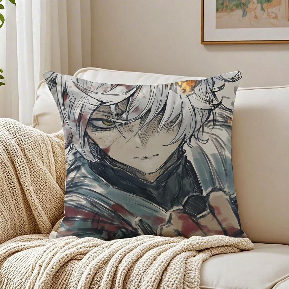 Anime Dark HHells PParadise Cushion Cover Pillowcase Antidustmite living Room Sofa Decor Cushion Room