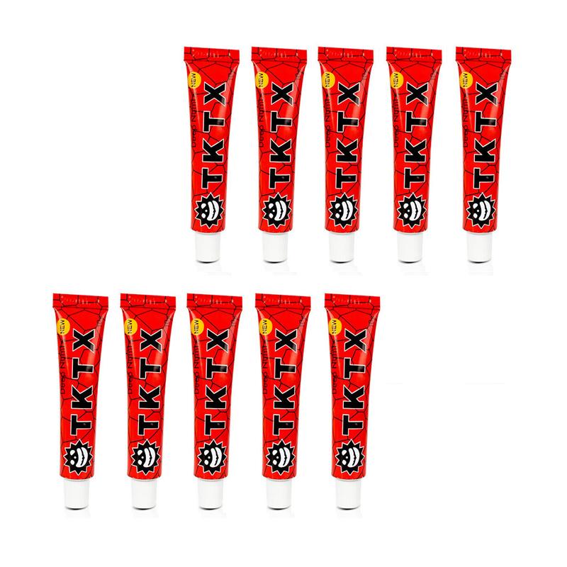 TKTX Обезболивающий крем для татуировок 10шт 10г 40%-55%-75%