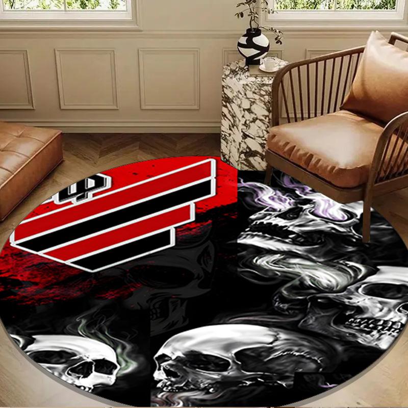 1PC rug Athletico Football Club Round mat Home Decor, Chair rug For livingroom,Bedroom, doormat home decor Birthday Gift Christmas Gifts