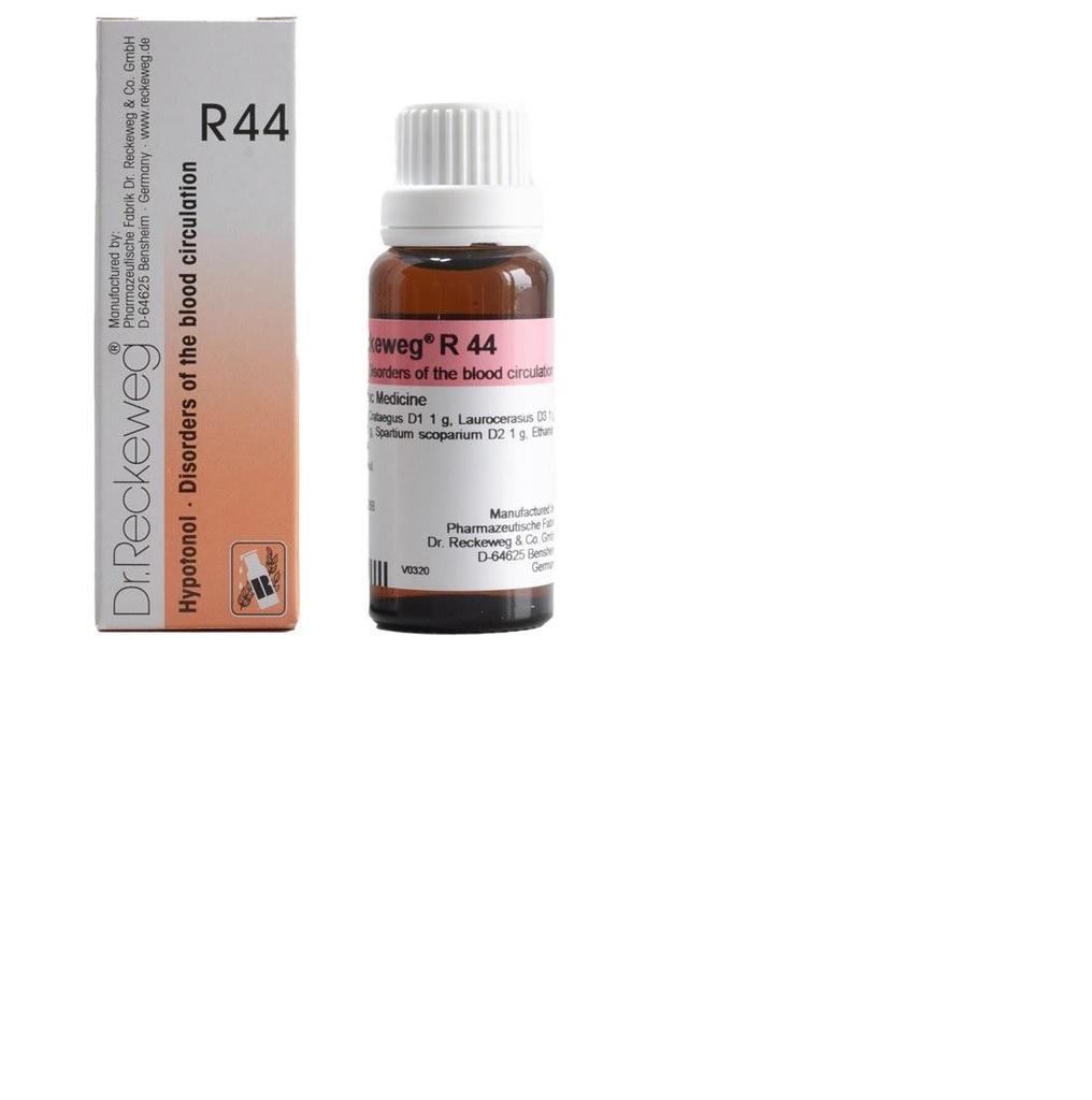 Dr. Reckeweg R44 Disorders of the Blood Circulation
