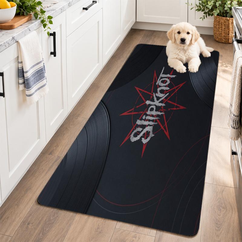 Flannel Kitchen Mat Slipknot Soft Area Rug Non Slip Floor Carpet Home Decoration