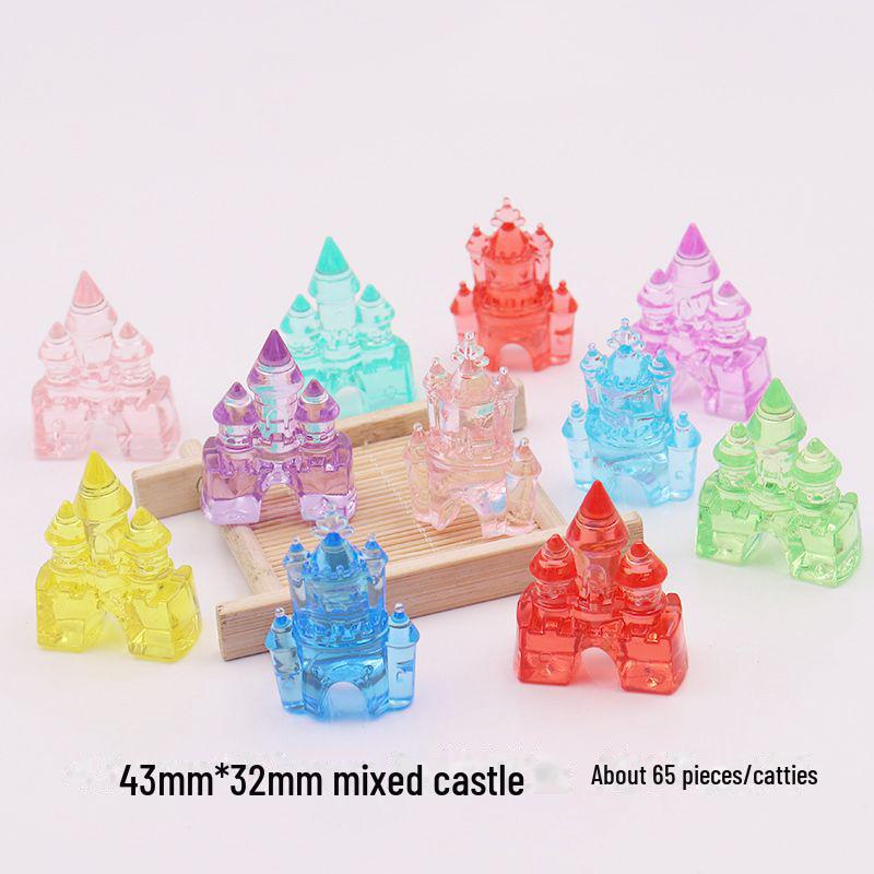 Kids' Gemstone Treasure Shell: Acrylic Diamond and Conch Archaeological Toy.