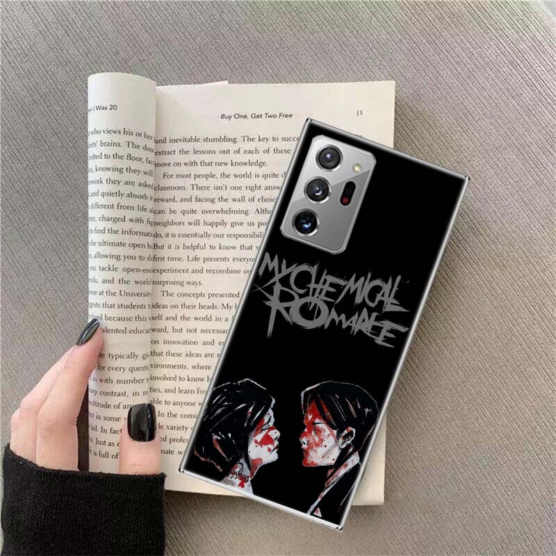 My Chemical Romance MCR Phone Case for Samsung A17 A37 A57 A07 A16 A26 A36 A56 A05S A15 A25 A35 A55 Galaxy A03 A13 A23 A33 A53 A