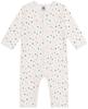 Footless Romper A0BUP 12 Months 74cm [Petit Bateau] Off-white/Multicolor