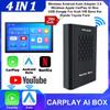 Carplay Android Auto AI Box Pour Volvo Chevrolet Ford GMC Haval Kia Maxus Mazda MG Porsche Toyota VW, Netflix, Youtube, 2G + 32G