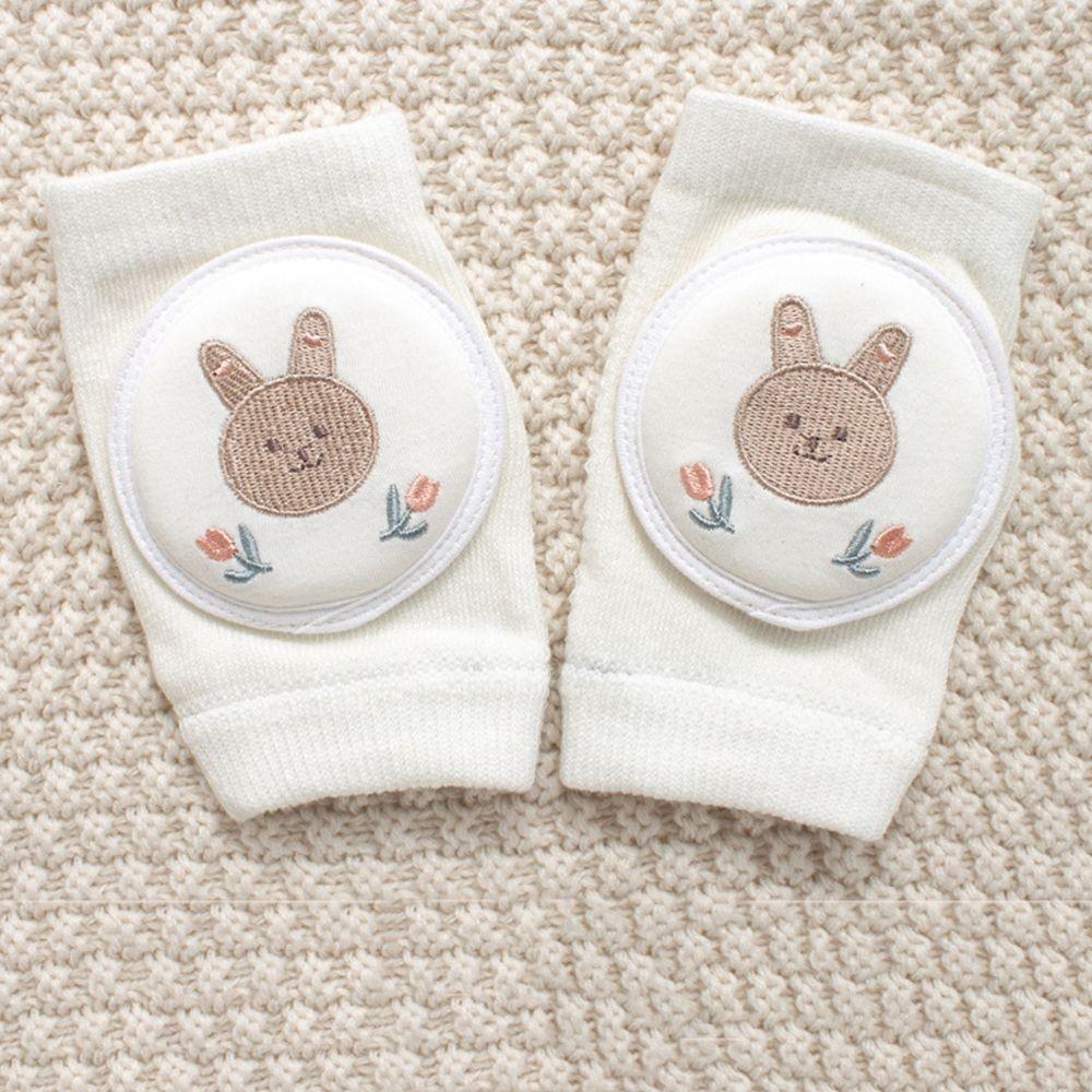 Хлопковый кролик губка медведь тонкий раздел ползающий малыш ребенок наколенники налокотники детские наколенники