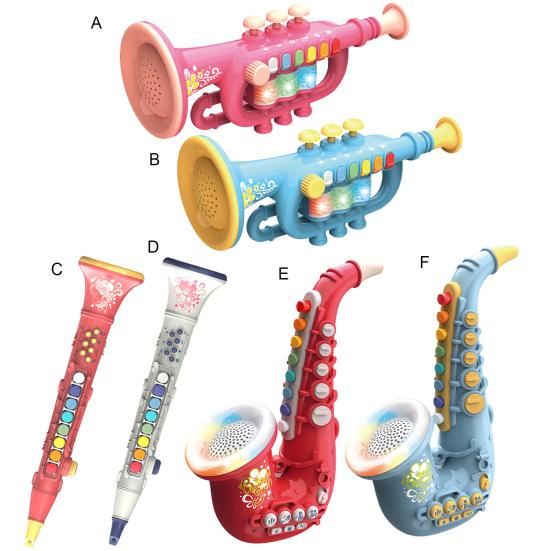 Popular Real Playable Fine Workmanship Trumpet Toy Educational Kids Musical Instruments for Indoor