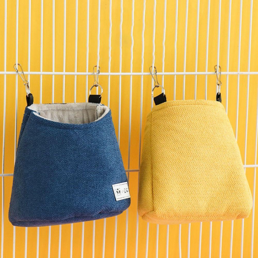 Hanging Hamster Hanging Bed Opening Squirrel Bed Cage Winter Sugar Glider Pouch Autumn