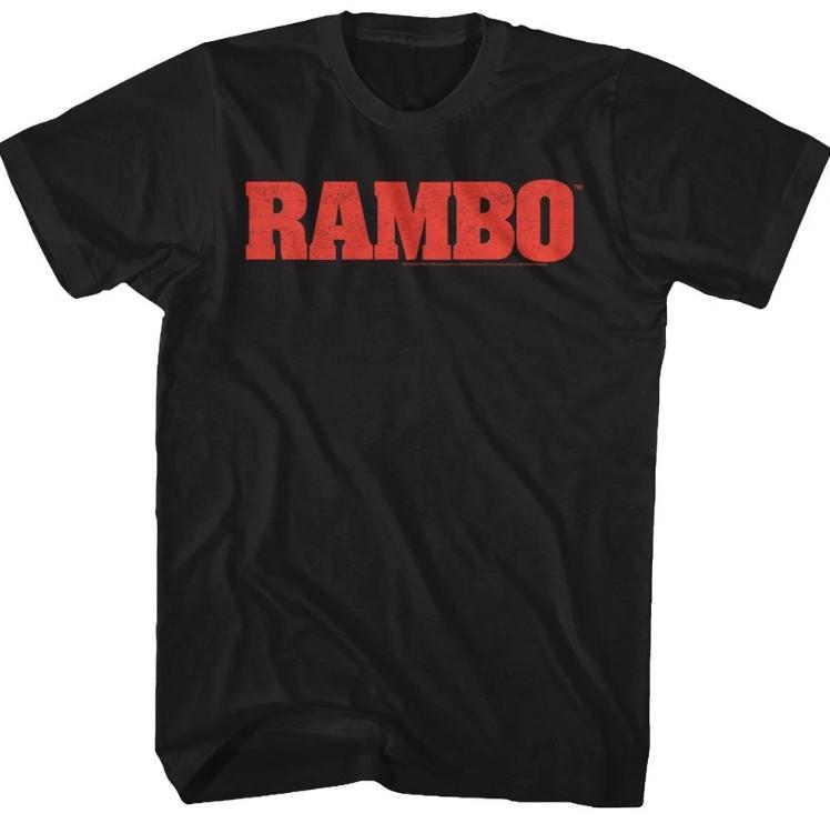 Rambo Logo Short Sleeve T-T-Shirt