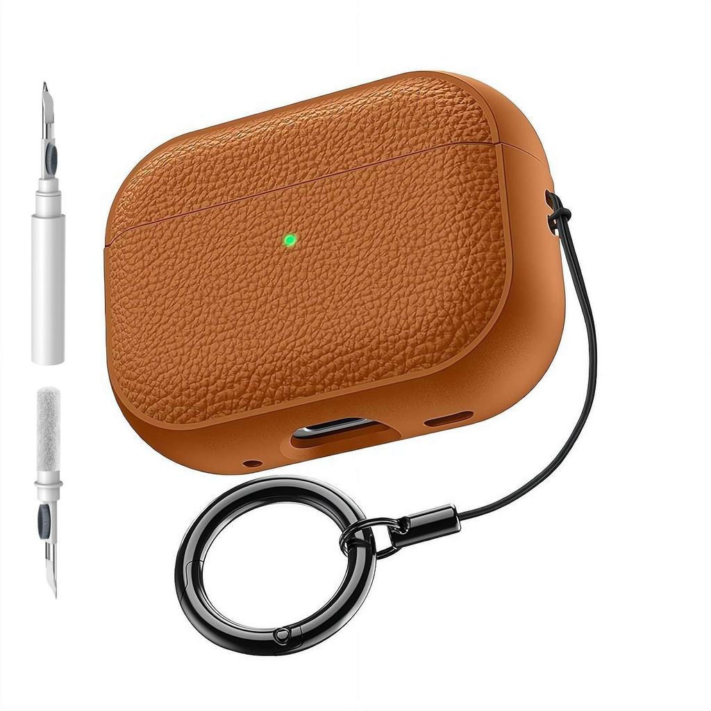 Для AirPods Pro 3 Чехол для Airpods Pro 2 Чехол 2025 Новый Защитный Чехол с Текстурой Тонкий Чехол с Петлей для Шнурка для AirPods 4