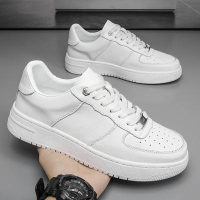 ВВС Нет. 1 чисто белые мужские кожаные модные туфли Putian pure original af1 низкие повседневные туфли на платформе белые туфли для мужчин