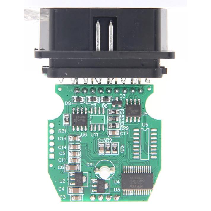 Mini VCI V18.00.008 для Toyota OBD2 Диагностический кабель для автомобиля J2534 FTDI FT232RL TIS Techstream Инструменты Автосканер Последняя версия