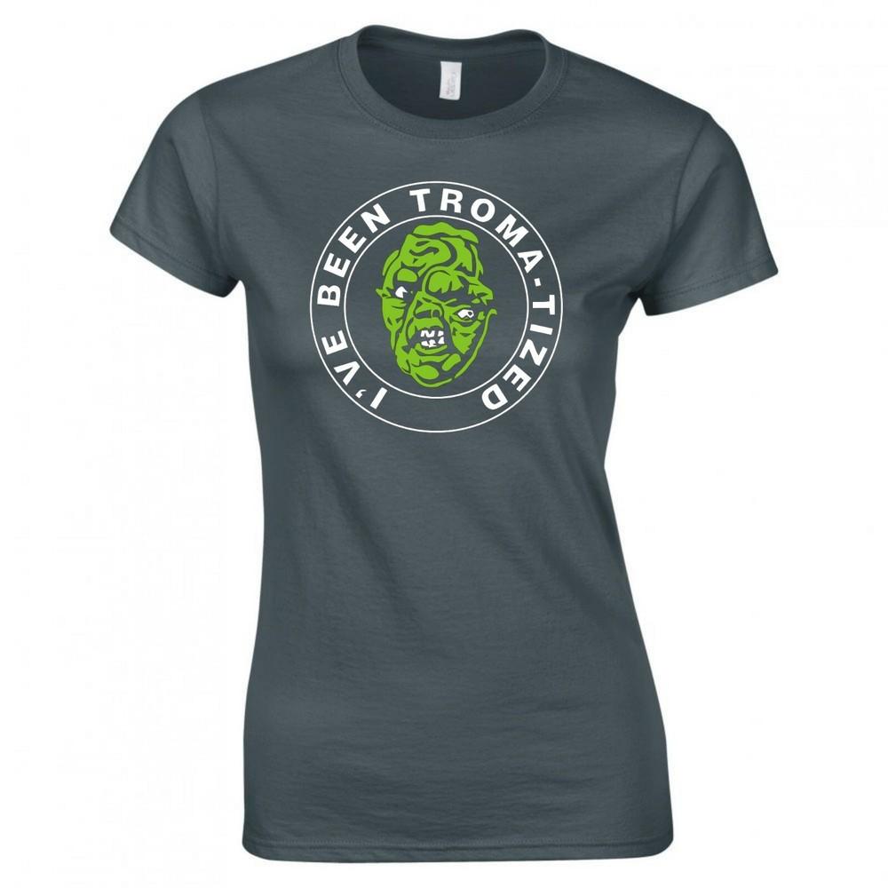 Inspired By The Toxic Avenger Ive Been TromaTized Ladies Skinny Fit Tshirt