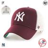Casquette Snapback - 47 Brand - BRANSON - Maroon - Ajustable - Couronne Structurée