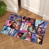 Grand Theft Auto Customize Your Name Area Rug Suitable for Decorate room Game Room Foyer Hallway Antislip Carpet Office home decor Spiritual Gift