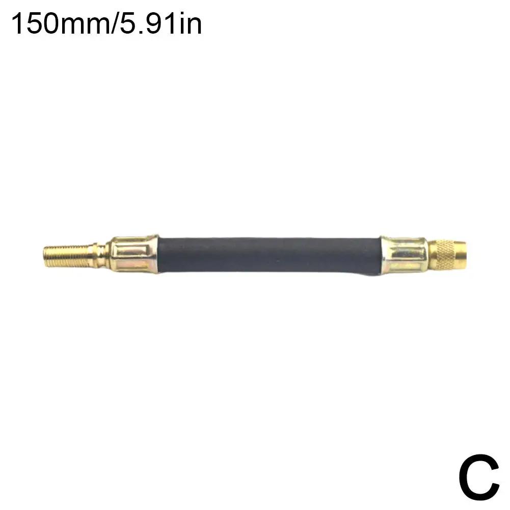 Various Braided Flexible Hose Tire Valve Inflatable Adapter Wheels Extensions Tube Stems Valve Hose Car Wire Tyre Rubber St T9P8