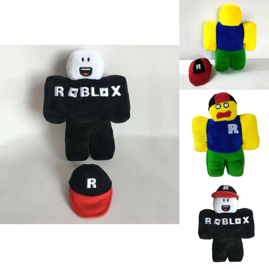 Новая Классическая Плюшевая Мягкая Набивная Кукла Roblox со Съемной Шляпой Roblox для Детей Рождественский Подарок
