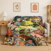 Classic Z-Zelda Cartoon Games Soft Flannel Throw Blanket,Cozy Blanket for Bed,Couch,Sofa,Bedroom,Living Room,Picnic kids Camping
