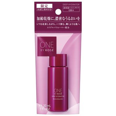 ONE BY KOSE Deep Hydrator 30 мл лосьон с высоким уровнем увлажнения, против старения, против морщин, отбеливание, пробный вариант [квази-лекарство]