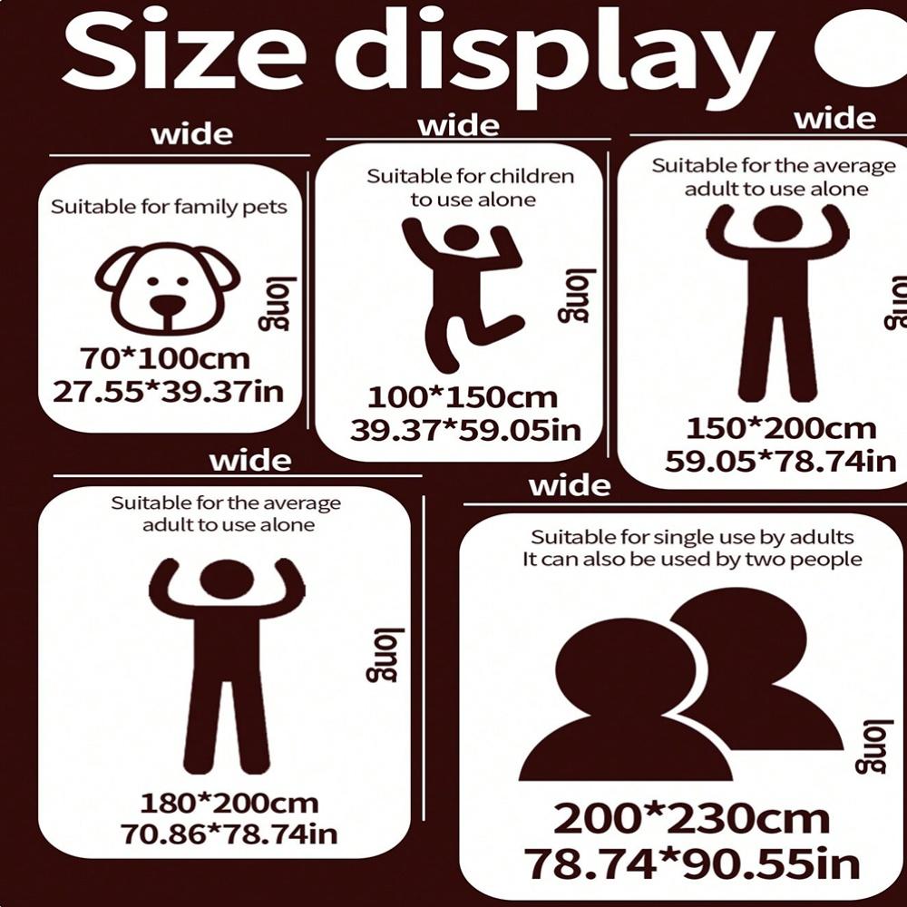 1 шт. Фланелевое одеяло с принтом «Мама панда и детеныш» - Тяжелое, Мягкое плюшевое, Всесезонное, Роскошное покрывало, Машинная стирка