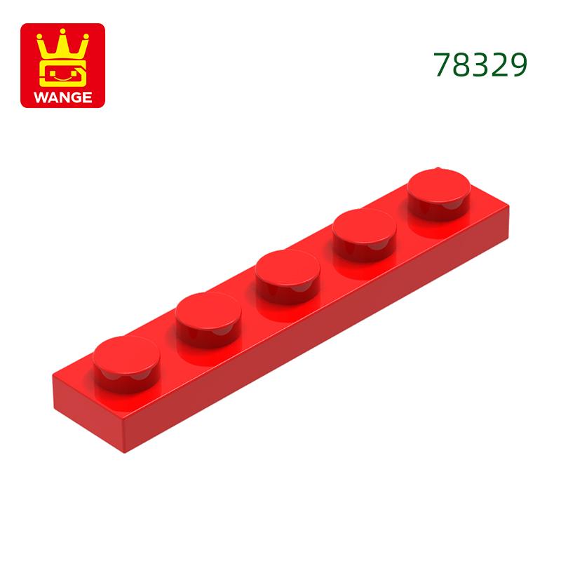 Нетоксичный 124 шт./лот Пластина 1x5 отверстий Блок Moc Цветные Аксессуары Совместимый с 78329 Кирпич Diy Детская Игрушка Детали Сборки