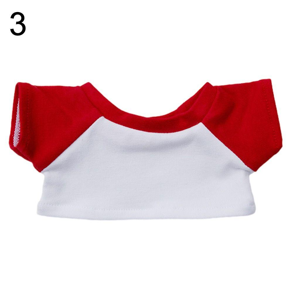 Suit Toys Accessories Idol Doll Outfit 20cm Doll Clothes Doll Catoon Tops Mini Clothes Doll T-shirt