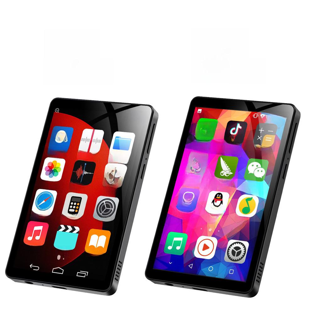 4.0" WiFi Bluetooth MP4 Player - Full Touch Android, Lossless MP3 Portable Music Player