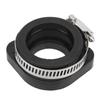 Motorcycle Carburetor Adapter Rubber Black Intake Manifold Carb Boot for KEIHIN KOSO OKO 47?28mm