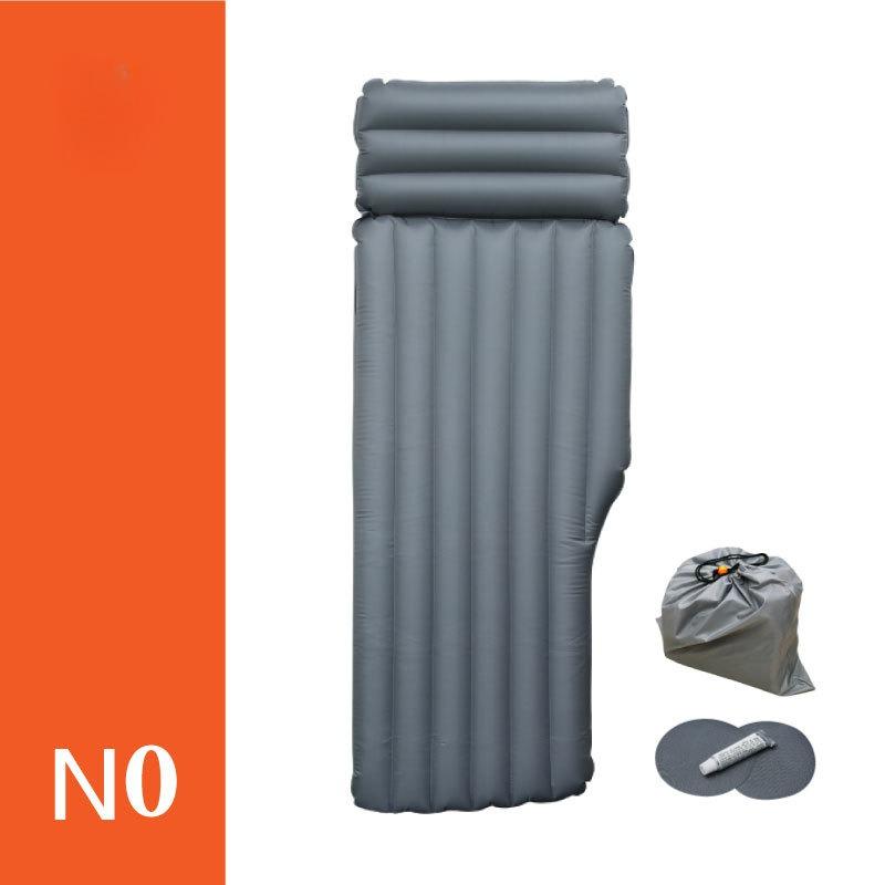 Car Inflatable Mattress Single Air Bed for Front‑Passenger Seat Rear Seats Trunk Sleeping Pad for Universal Car Use Travel Bed