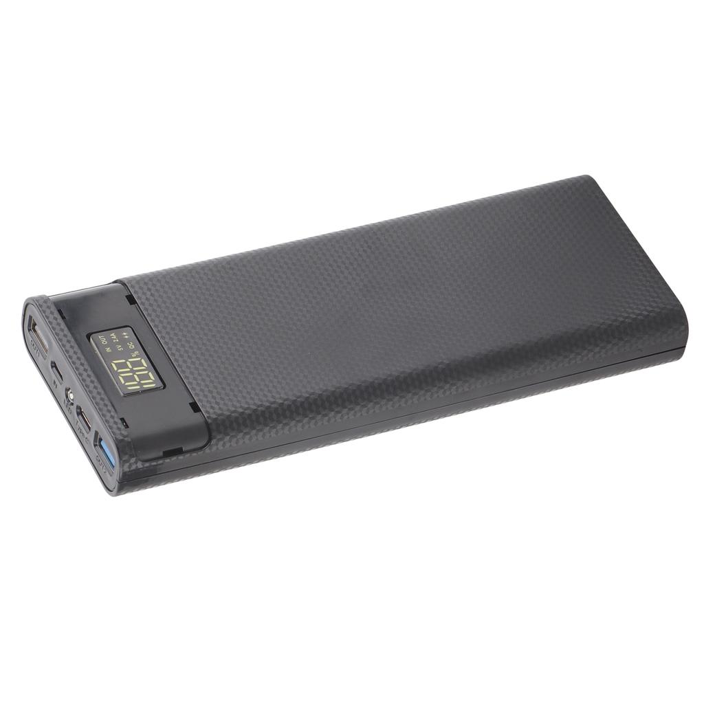 Версия для быстрой зарядки 8x18650 Power Bank Case USB DIY Kit Shell Battery Holder Charge BoxBlack