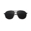 High-quality Womens Large Aviator Sunglasses With Sleek Metal Frame And Mirror Lens