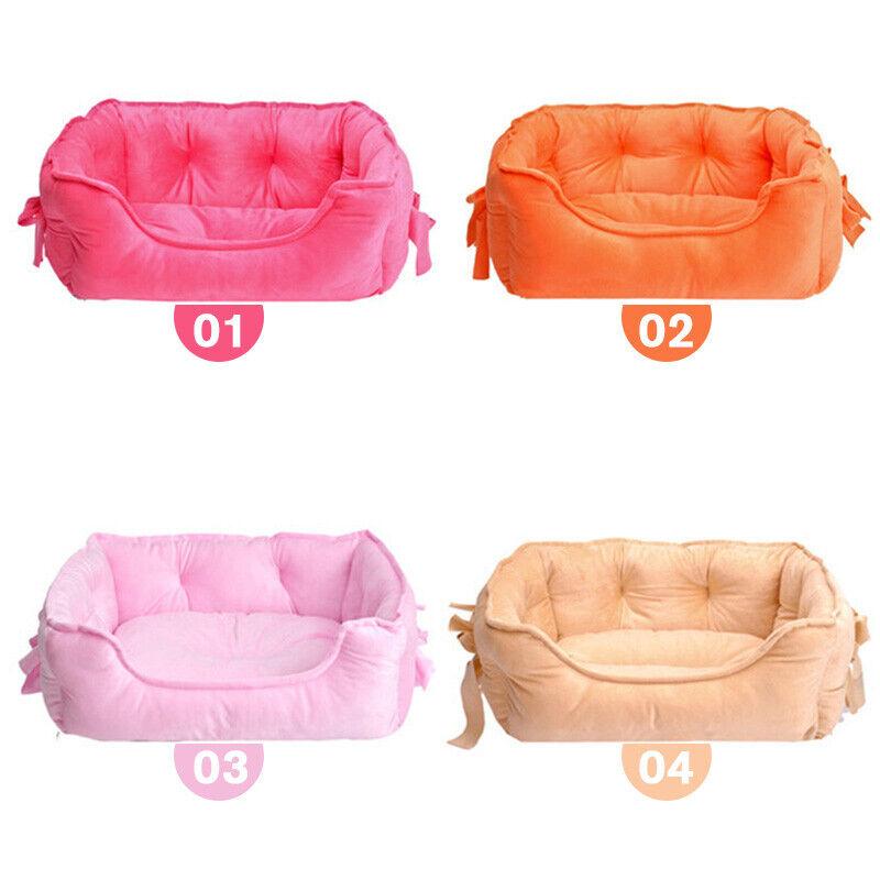 Dog Bed Pets Nest Soft Sofa Winter Warm House for Small Medium Dogs Cats Comfortable Sleeping Mat Multiple Colors