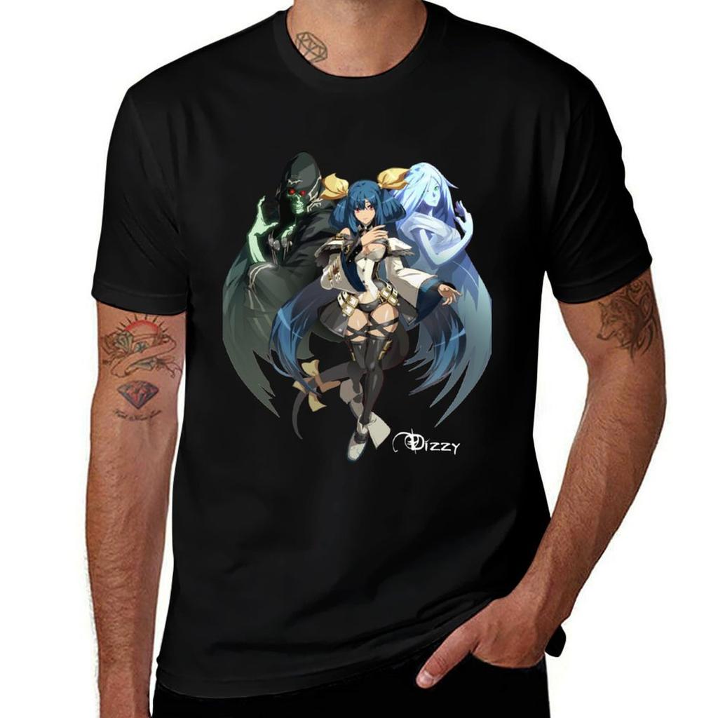 Футболка Guilty Gear Dizzy Рабочая легкая футболка