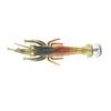 Soft Fishing Lure Shrimp-shaped Bait Realistic Looking Natural Swimming Posture Luminous Effect Artificial Lure with Sharp Hook
