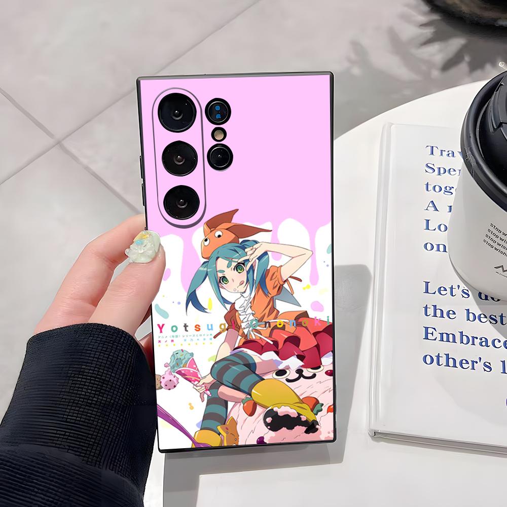 Чехол для телефона FCNB M Monogatari Yotsugi Ononoki для Samsung S26 Ultra S25 Edge Ultra S23 S22 S21 S20 Ultra Plus S24 Fe