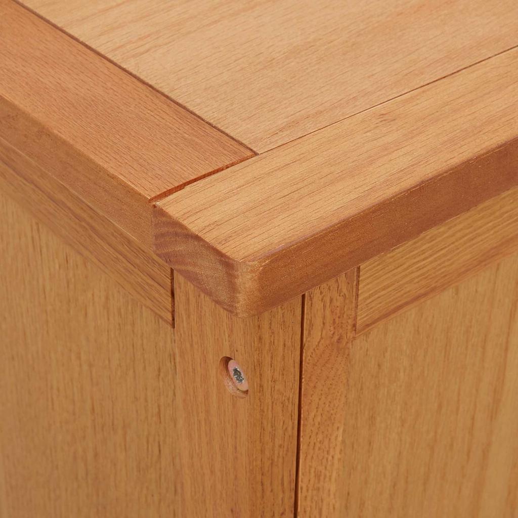 Storage Box Solid Oak Wood
