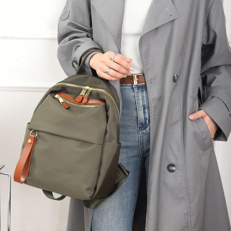 Водонепроницаемый легкий рюкзак из ткани Оксфорд, женский нишевый дизайн, повседневный рюкзак, мода