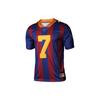 FC Barcelona 18/19 Season Coutinho No. 7 Limited Edition Retro Rugby V-Neck T-Shirt Men Tops Multi AV8374-456