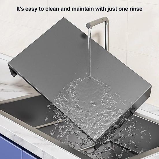 Gas Stove Cover Board with Handle Waterproof Heat-Resistant Easy To Clean Electric Stove Burner Cover Protector