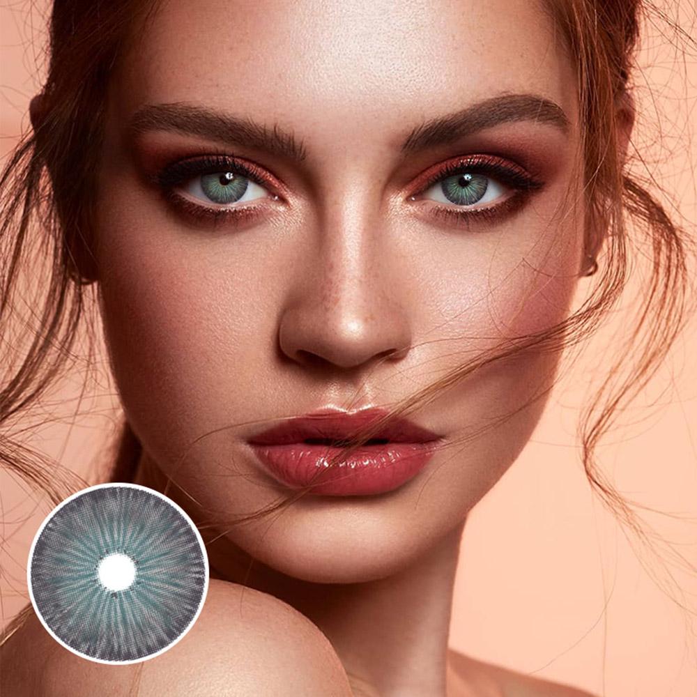 BlingBlingEyes Контактные линзы Мягкие цветные линзы Цветные косметические контактные линзы Ежегодные одноразовые Глаза Макияж для девушек и женщин