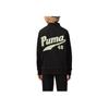 Puma Повседневный спортивный костюм Базовая мода Удобный Мягкий Детский костюм Черный 941362-01