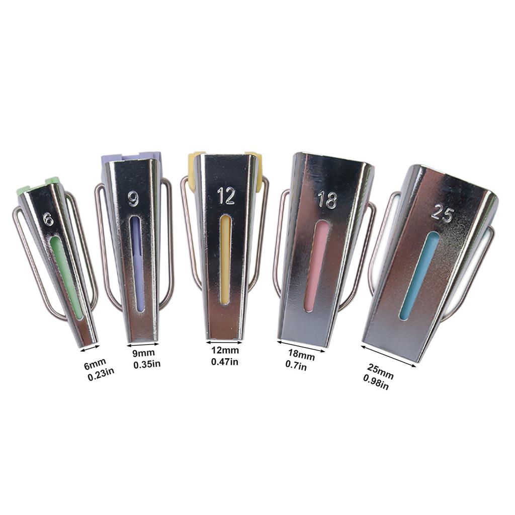 Инструмент для изготовления косой бейки, инструмент для изготовления тканевой ленты 6 мм 9 мм 12 мм 18 мм 25 мм 5 размеров, инструмент для квилтинга, шитье, квилтинг, изготовление косой бейки