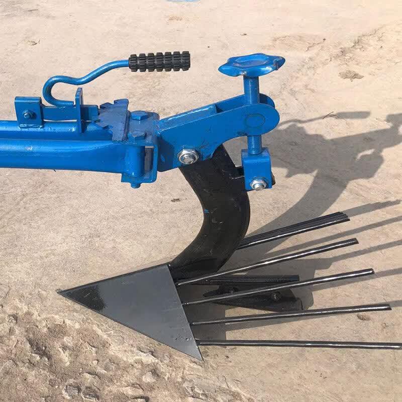 Jundingying Extended Reversible Tiller Plowshare with Anti-Slip Wheel