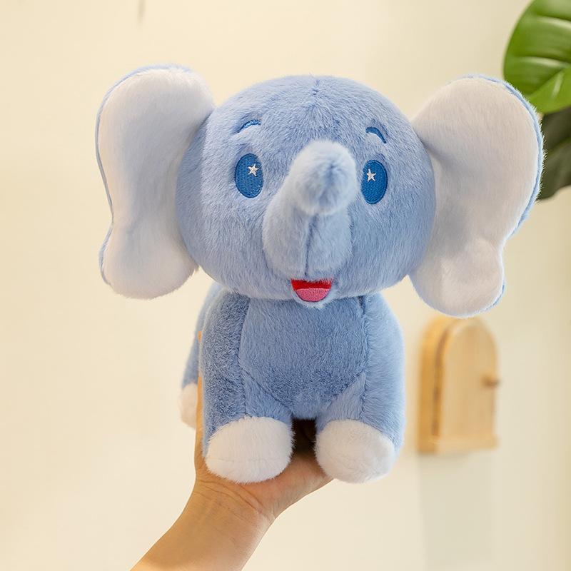 Plush Elephant Toys Dumbo Cartoon Animals Fill Doll Appease Accompany Gift Child