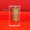 Shuibei 999 Fine Gold Phone Sticker 2mg: God of Wealth, Persimmon, Lucky Cat Amulet Souvenir Gift.