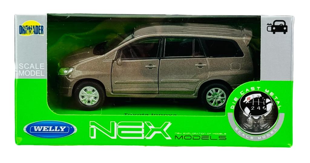 WELLY TOYOTA INNOVA BROWN 1:34 43618