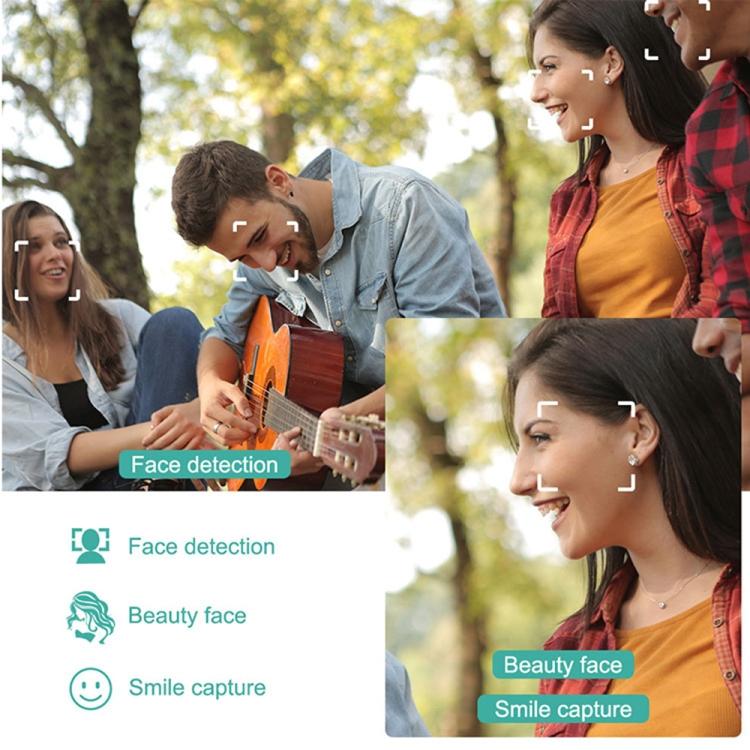 DC402 2,4-дюймовый 44-мегапиксельный 16-кратный зум 1080P Full HD цифровая камера детская карточная камера, вилка европейского стандарта