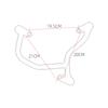 Motorcycle Accessories For HONDA For Forza 350 Forza350 NSS350 2020-2023 2024 Muffler Guard Frame Bumper Exhaust Guard Crash Bar